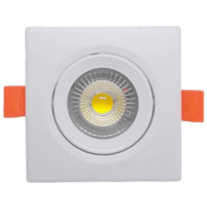 Mini Spot Quadrado Superled 3 Watts 3000K - 05613 - OUROLUX