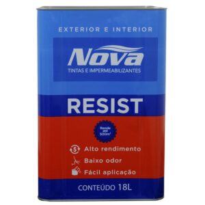 Tinta Acrílica Fosca Interior / Exterior Branco 18 Litros- 200000000405 - NOVATINTAS