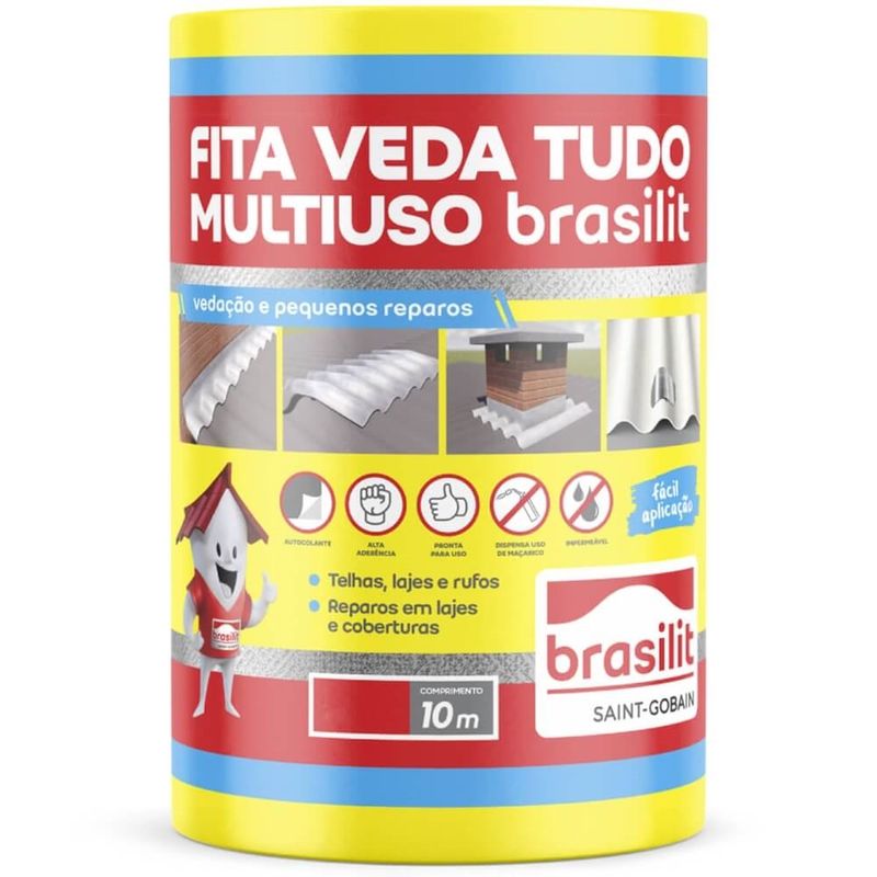 Fita Veda Tudo 10 Metros x 20cm - 0802.00089.0020PC - BRASILIT