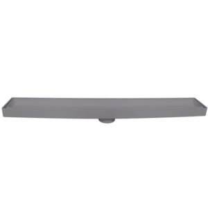 Ralo Invisível Linear com 5x90cm Cinza - 1718 - ESTRELA