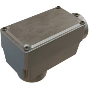 Caixa de Derivação Fixa Conduletzel sem Pintura Tipo LB de 2"" com Tampa - E012040075 - WETZEL