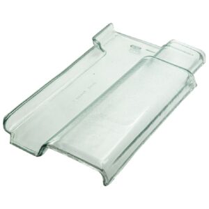Telha de Vidro Texturizado 40x21,5cm Romana - 1040001 - IBRAVIR