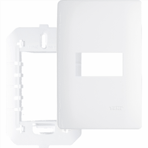 Placa com Suporte 4""x2"" 1 Módulo Horizontal - 3633 - FAME