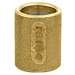 Luva de Latão com Solda B28""xB28"" - 02.9.30.0003.02 - RAMO