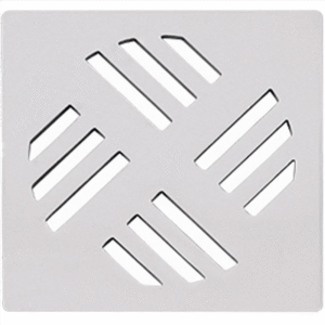 Grelha Quadrada 9,4x9,4cm Alumínio - GRAL10 - ASTRA