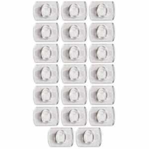 Organizador de Fios Command Transparente Pequeno 20 Unidades - HB004270524 - 3M