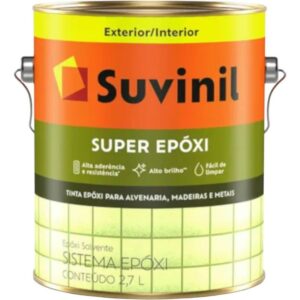 Tinta Esmalte Epóxi Branco 2,7 Litros - 57414859 - SUVINIL