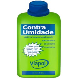 Aditivo Impermeabilizante para Reservatórios Contra Umidade 1 Litro - 2007 - VIAPOL