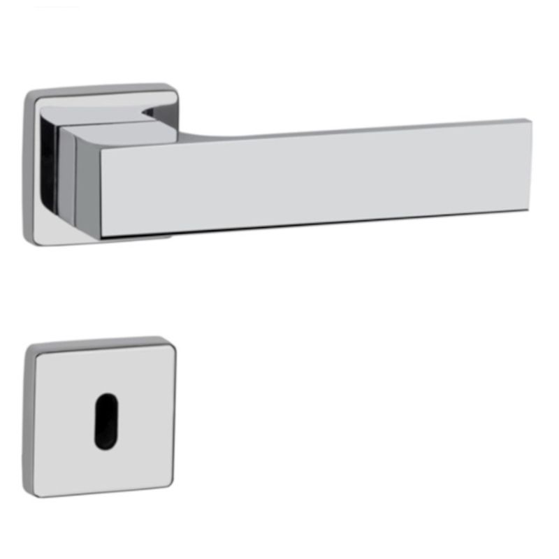 Fechadura Externa Design Unique 55mm Cromado - 43-2454 - LOCKWELL