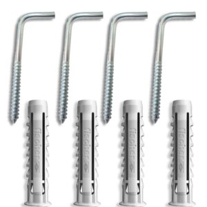 Cartela com Buchas de Nylon SX 8x40mm e Escápula com 4 Peças - 600215 - FISCHER