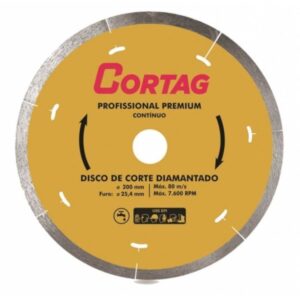 Disco Diamantado Profissional Premium - 61340 - CORTAG