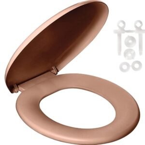 Assento Sanitário Plástico Almofadado Clássico Caramelo - PR1063-1 - PINCEIS ATLAS