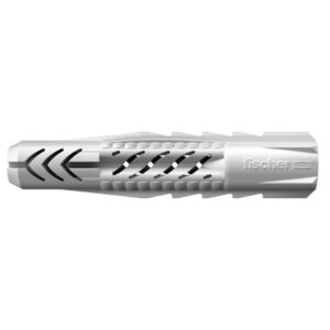 Bucha universal UX 6x35mm com aba 100 Unidades - 600202 - FISCHER