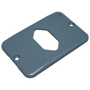 Tampa de 1 Tomada Horizontal Condulete Top - 36005335 - TIGRE