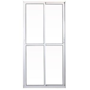 Porta Sacada Correr 2 Folhas Branca 210 x 150 - 1142 - FACCE