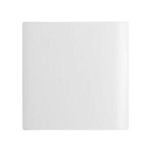 Placa 4x4 Cega Branca + Suporte Branco da Linha Novara - 1100/44 - DICOMPEL
