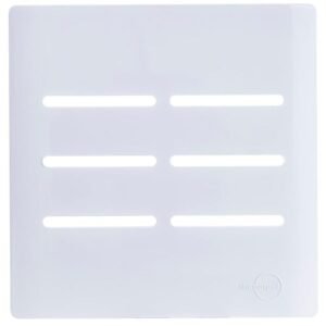 Placa 4x4 para 6 Interruptores Branco da Linha Novara - 1100-57 - DICOMPEL