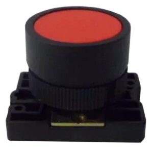 Botão à Impulsão Normal Vermelho - SLPRN1 - STECK