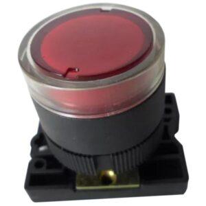 Botão à Impulsão Luminoso Vermelho - SLPRL1 - STECK