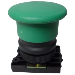 Botão à Impulsão Tipo Soco Verde 40mm - SLPFN2M4 - STECK