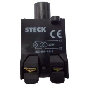 Bloco de Contato para Sinalização 220V - SLPLR2 - STECK
