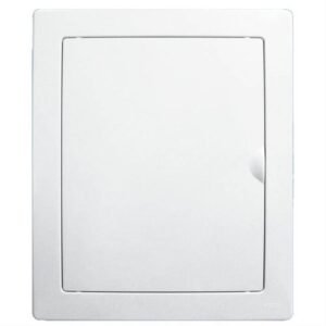 Quadro de Distribuição de Embutir para 16 Disjuntores NEMA ou 24 DIN Porta Branca Reversível - 2729 - FAME
