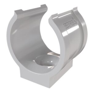 Abraçadeira em PVC de Impacto para Tubo 1/2"" Prata - 2030 - ESTRELA