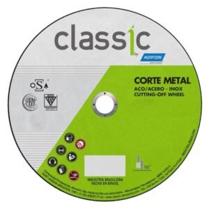 Disco de Corte Classic 180x3,0x22,23mm AR302 para Esmerilhadeira - 66252842711 - NORTON