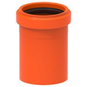 Luva Simples Esgoto Redux DN50mm Laranja - 100002845 - TIGRE