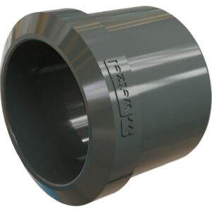 Bucha Redonda Eletroduto S/R Cinza 1x3/4"" - E015400015 - WETZEL