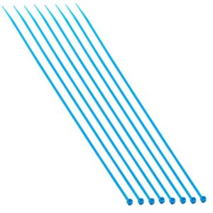 Abraçadeiras de Nylon Azul 2,5x100mm com 50 Unidades - 7293 - BRASFORT