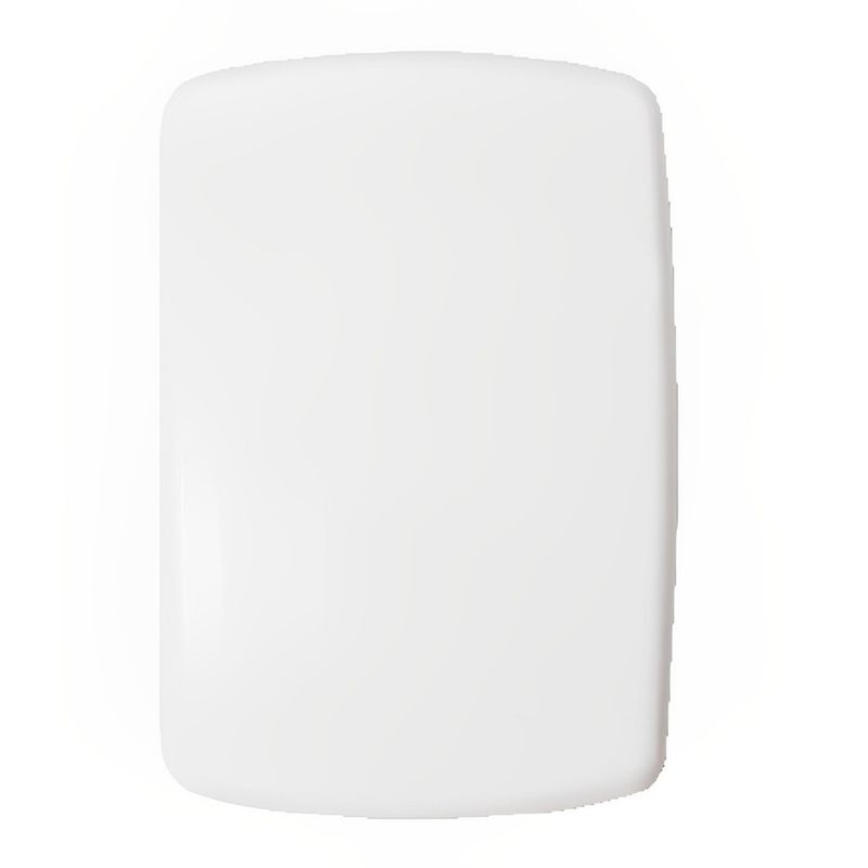 Placa 4x2 Cega com Suporte Branco - DC-8100/34 - DICOMPEL