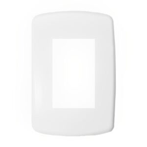 Placa 4x2 3 Modulos com Suporte Branco - DC-8100/35 - DICOMPEL