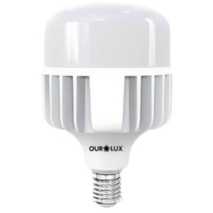 Lâmpada Superled Alta Potência T 80 Watts Bivolt 6500K E40 - 20384 - OUROLUX