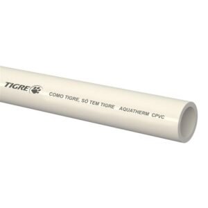 Tubo PVC Aquatherm 1/2"" 15mm 3 Metros - 17000152 - TIGRE