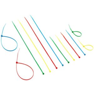 Abraçadeiras de Nylon Colormix 2.5x200mm com 50 Unidades - 7308 - BRASFORT