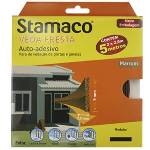 Veda Frestas Marrom Modelo I 9x2mm - 5032 - STAMACO