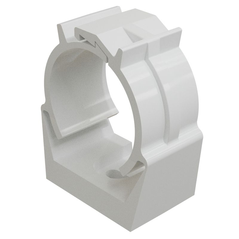 Abraçadeira para Eletroduto Branco 1/2"" - E015510010 - WETZEL