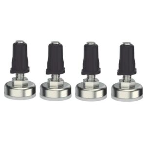 Sapata Niveladora Para Móveis 32mm Niquelado Com 4 Peças Embalagem Autosserviço - 06985.0002.10 - SOPRANO