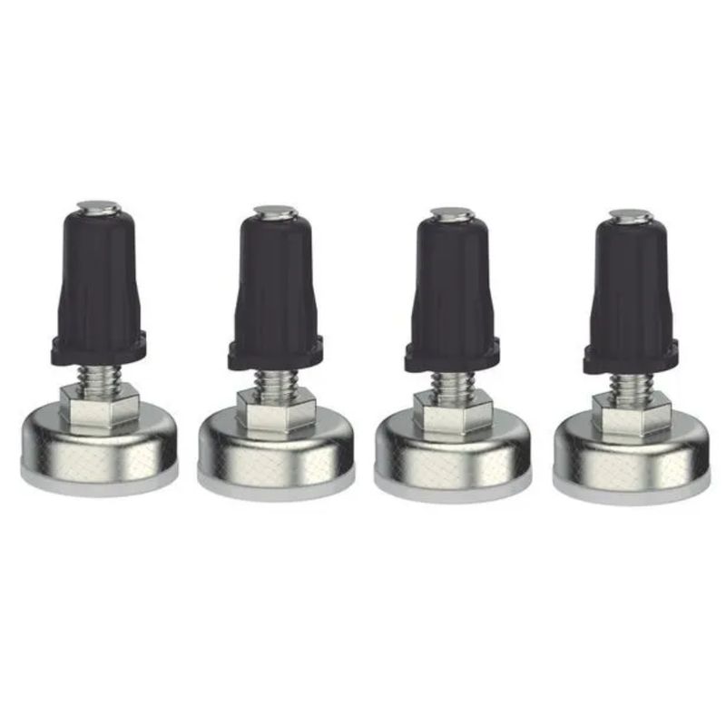 Sapata Niveladora Para Móveis 32mm Niquelado Com 4 Peças Embalagem Autosserviço - 06985.0002.10 - SOPRANO