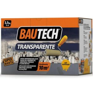 Manta Líquida Impermeabilizante Transparente 3,5 Kilo - MSET - BAUTECH