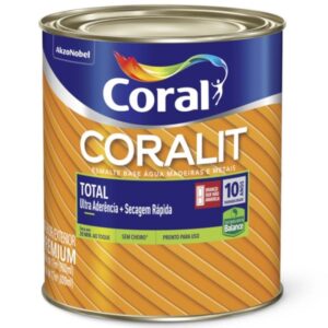 Esmalte a Base de Água Coralit Total Zero 900ml Branco Gelo - 5202890 - CORAL
