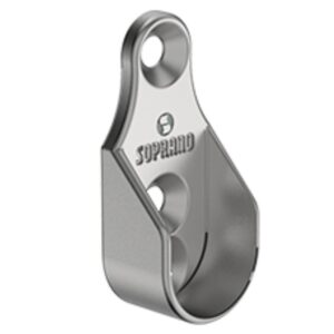 Suporte cabideiro 5/8 Niquelado 4 Peças Embalagem Autosserviço - 06964.0019.35 - SOPRANO