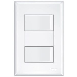 2 Interruptores Simples Distanciado Evidence 16A 250 Volts - 2904 - FAME