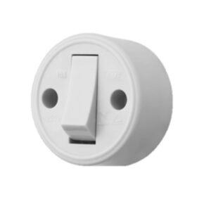 Interruptor com 1 Tecla Simples Redondo - 0222 - FAME