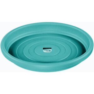 Prato de Plástico para Vaso de Jardim Azul 13 cm - PR6541-2 - PINCEIS ATLAS