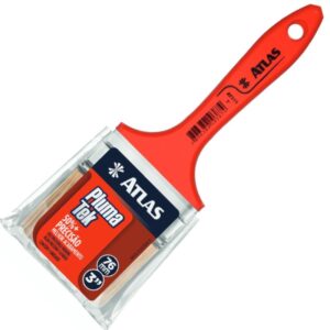 Trincha Média Pluma Tek Cerda Sintética Branca 3"" - 315/7 - PINCEIS ATLAS