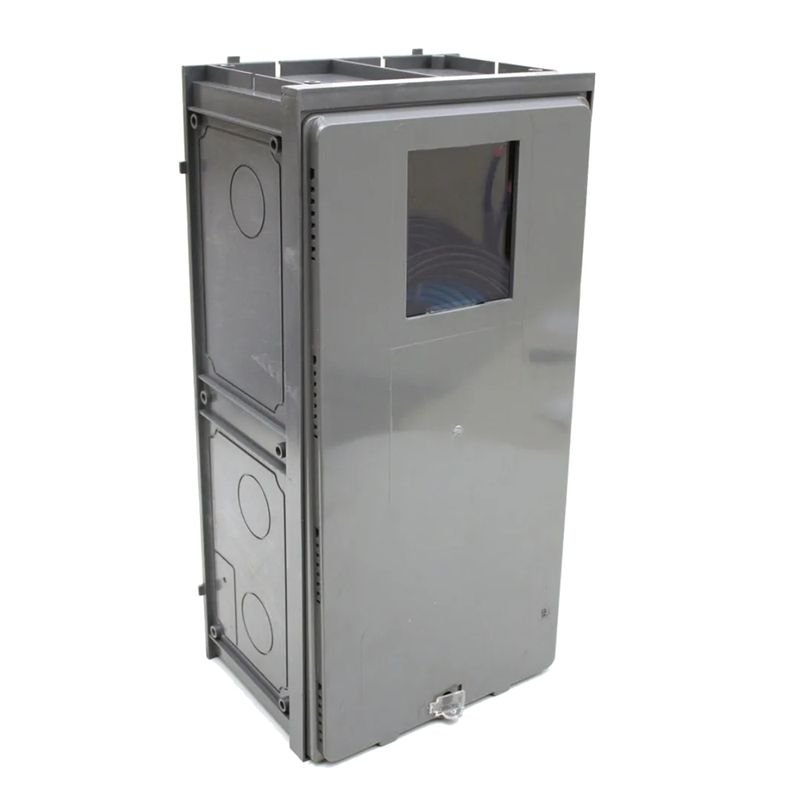 Caixa Montada Frontal para 1 Medidor Padrão - 3091/MFV-MB10 - STRAHL