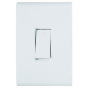 Conjunto Liz Branco 4x2 com 1 Interruptor Paralelo de 10 Ampères e 250 Volts - 57170002 - TRAMONTINA