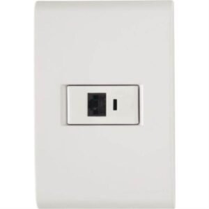 Conjunto Liz Branco 4x2 com 1 Tomada RJ45 CAT:6 - 57170022 - TRAMONTINA